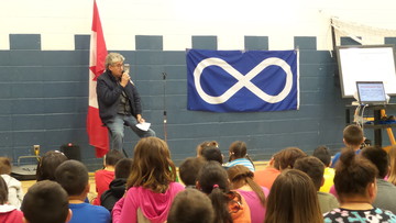 Archie Collins was special guest at the Proclamation Day celebration