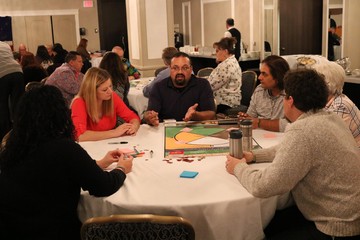 NSD Principals provide feedback during a group activity on October 11, 2018